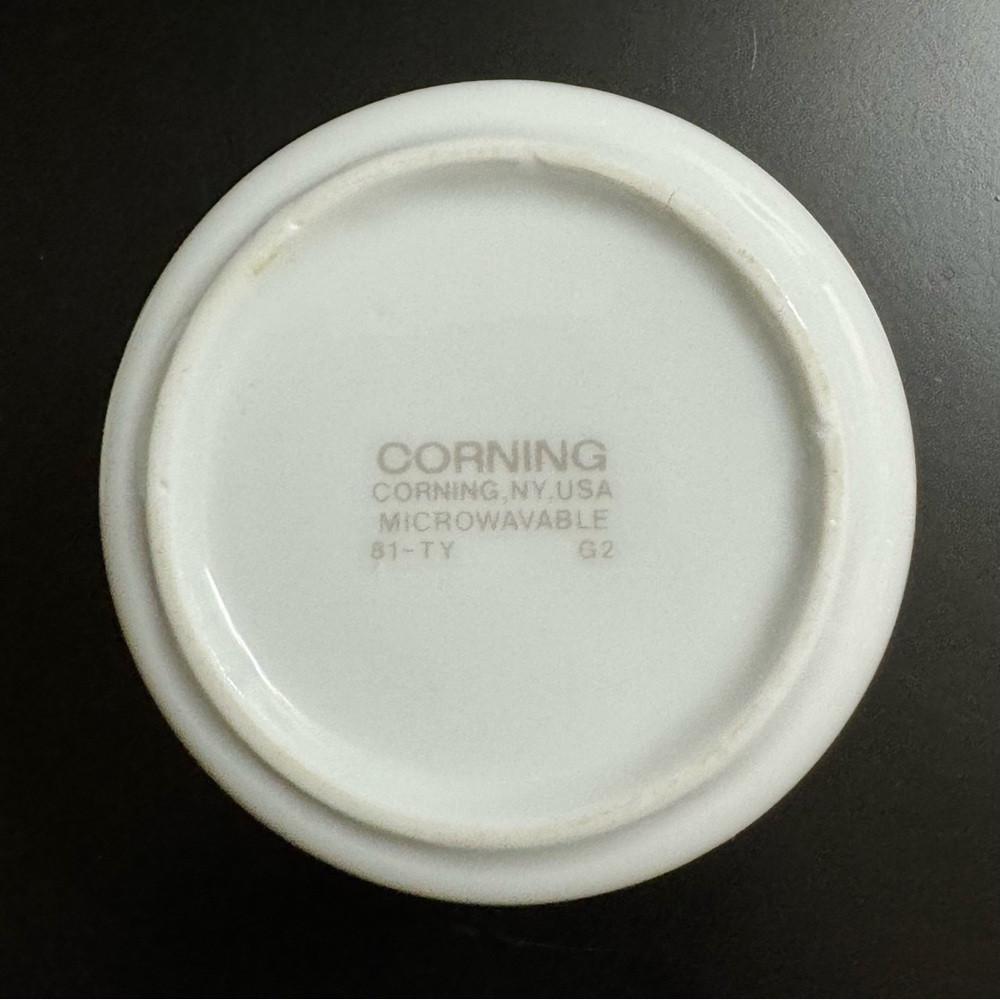 Corningware Shadow Iris Sugar Bowl - Picture 3 of 3